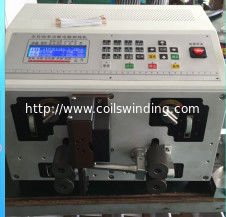 China Corte e listrar máquina-máquina para o cabo XC-220 AWG10 do tubo da luva a AWG32 0.20~2.5 fornecedor