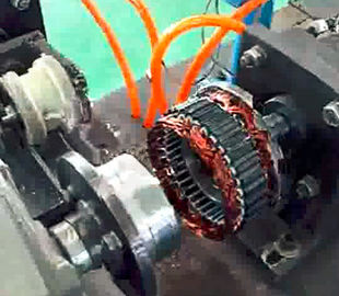 Generator stator final forming machine pneumatic device