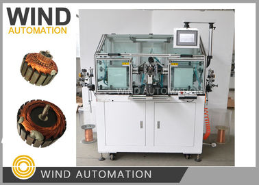 Dobadoura dobro automática WIND-2A-TD do inseto da máquina de enrolamento da armadura do motor do condensador do ventilador